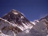 0-2 Everest and Lhotse From Kala Pattar From Kala Pattar in 1997 I had this magnificent view of Everest and a portion of the Lhotse Face.